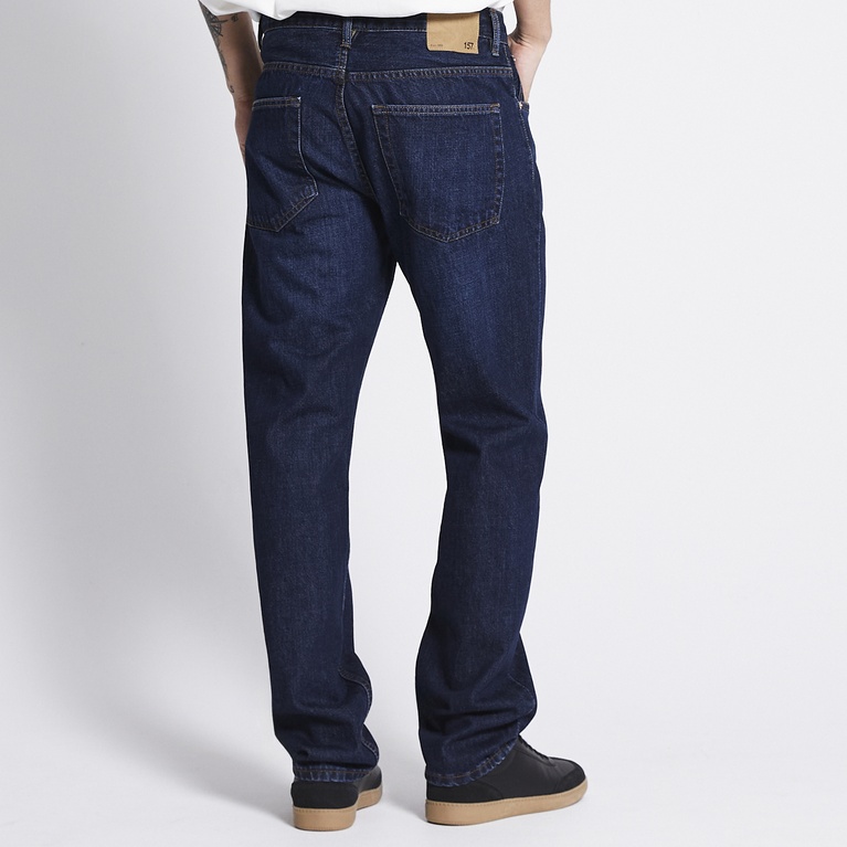 Straight jeans "New Classic" Dark Blue Worn
